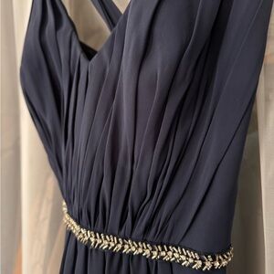 Navy Blue long formal dress size 10